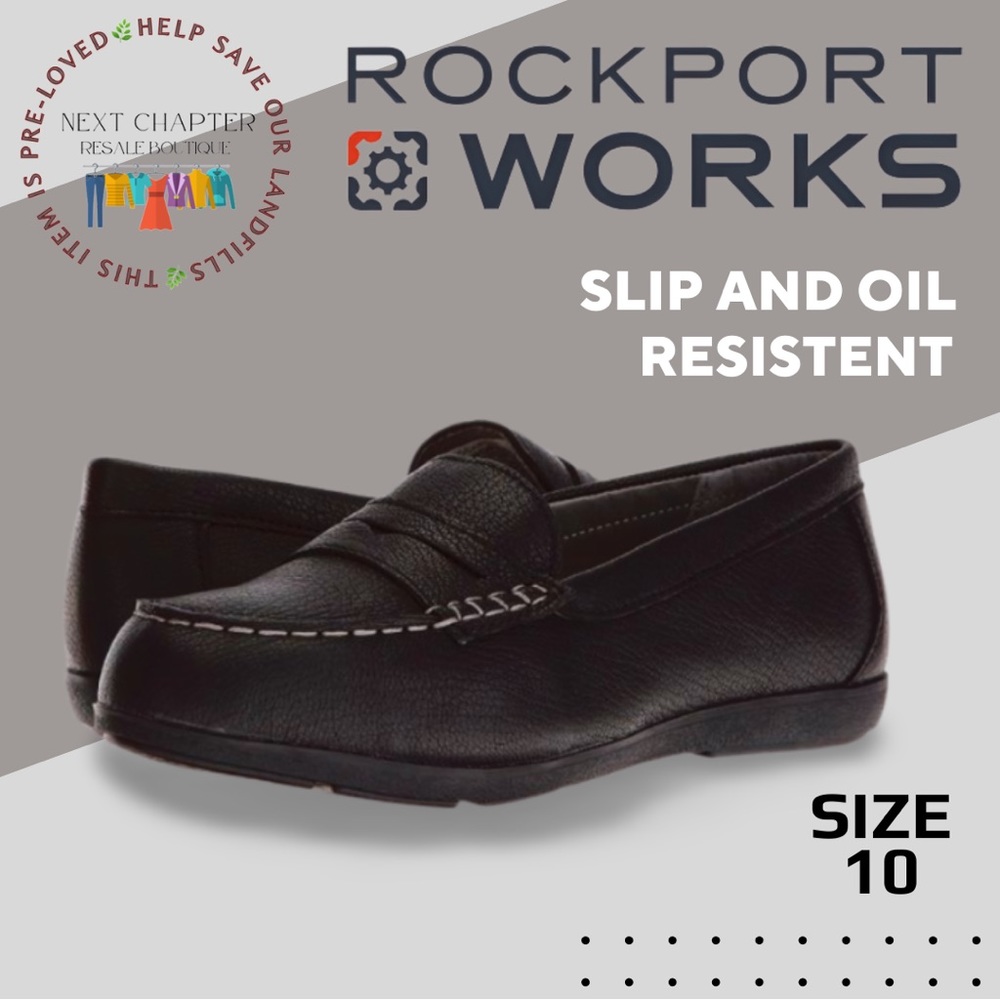 Rockport Works Top Shore size 10